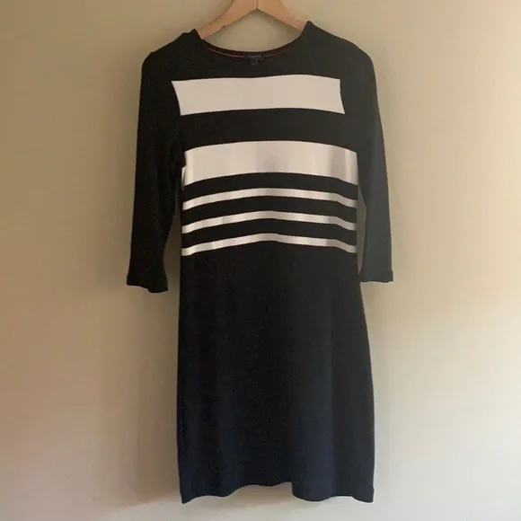 talbots knit dresses Cable Knit Yoke Sweater Dress